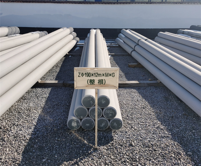 武汉190×12米钢筋混凝土水泥电线杆